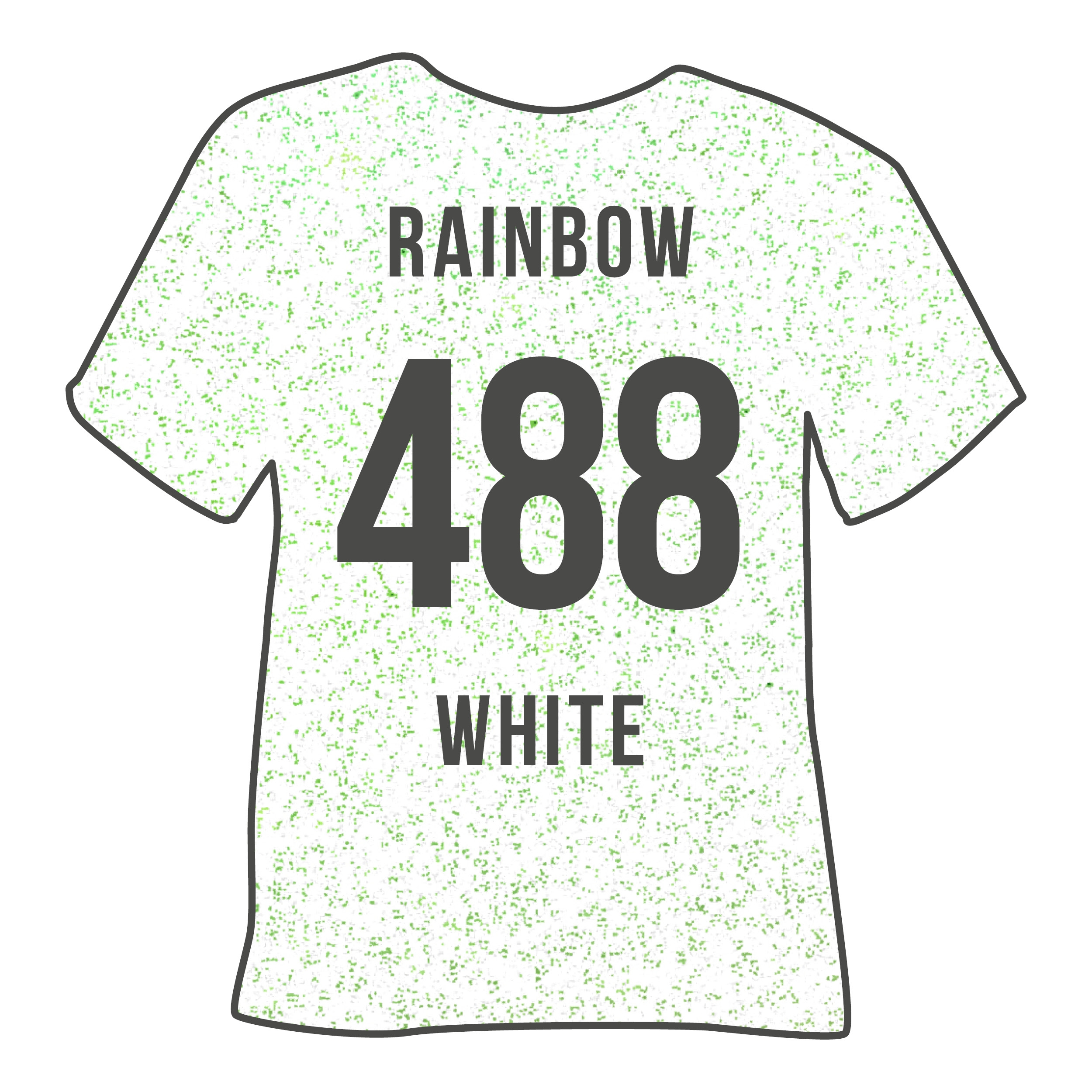 488 rainbow white