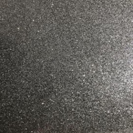 Gemstone smoky quartz (zwart) 61*30 cm