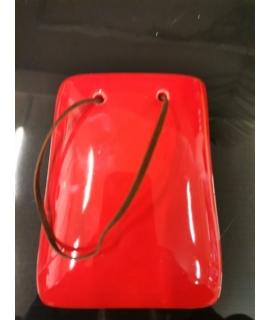 GRATIS rood keramieken tasje bij een aankoopwaarde vanaf 6.00 euro