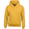 GI18500B heavy blend hooded sweater gold