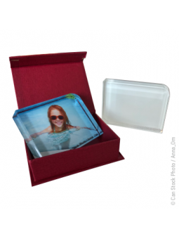 Fotocristal met afgeronde hoekjes 80 x 60 x 15 mm