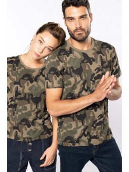 K3030 - T-shirt camo korte mouwen