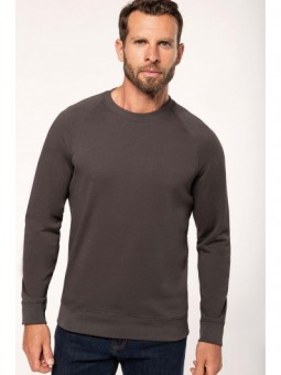 WK402 - Sweater ronde hals zwart