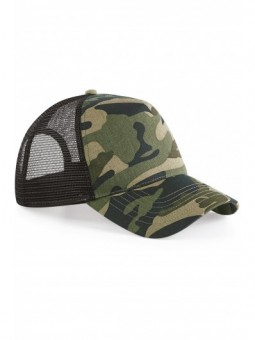 B694 - Camo Snapback Trucker