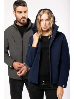 K413 - Heren softshell jas...