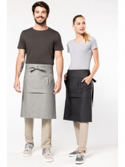 K887 - Katoenen lang schort