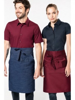 K897 - Polykatoen lang schort