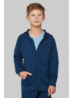 PA386 - Kinder hoodie met rits