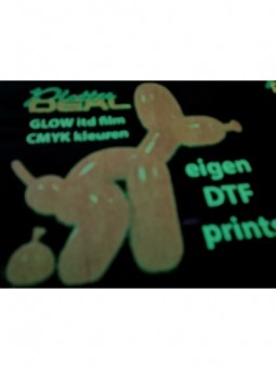 Blanco DTF vel Glow in the...