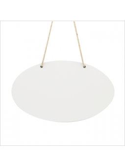 MDF-Schild ovaal 152 x 255...