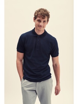 M zwart - Heavy 65/35 Polo...