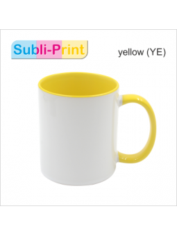 Two tone subli mok geel