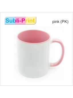 Two tone subli mok Pink