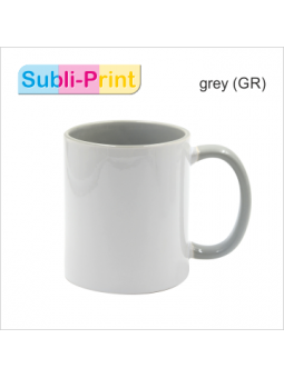 Two tone subli mok Grijs