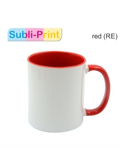 Two tone subli mok rood