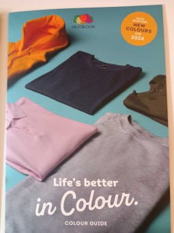 Kleurenkaart Fruit of the Loom