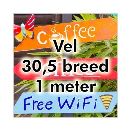 mat vinyl per meter 30 cm breed