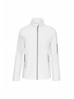 Wit S  K401 - Softshell jas...