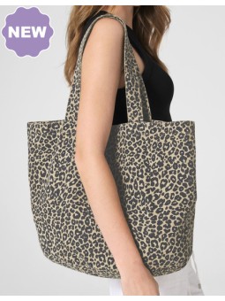 W335 - Canvas cabas tas met...