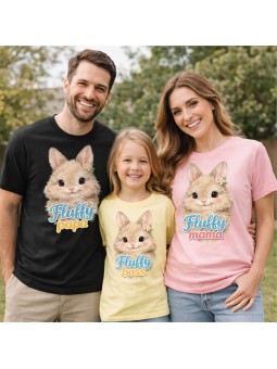 A4 DTFprint Fluffy papa